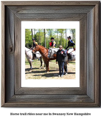 horse trail rides near me in Swanzey, New Hampshire